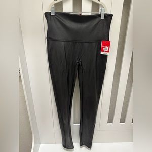Spanx Faux Leather Leggings NWT Size L
